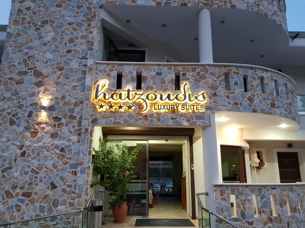 Hatzoudis Luxury Suites Криси Амудия Екстериор снимка